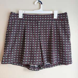 Ann Taylor Casual Dress Super High Rise Shorts Woman's Size 10